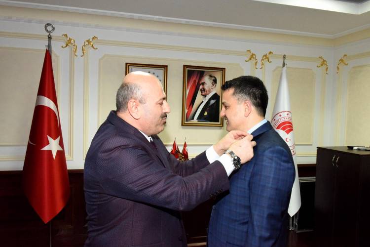 BAKAN PAKDEMİRLİ'Yİ ZİYARET ETTİK