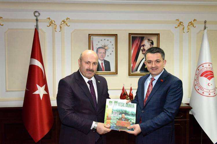 BAKAN PAKDEMİRLİ'Yİ ZİYARET ETTİK