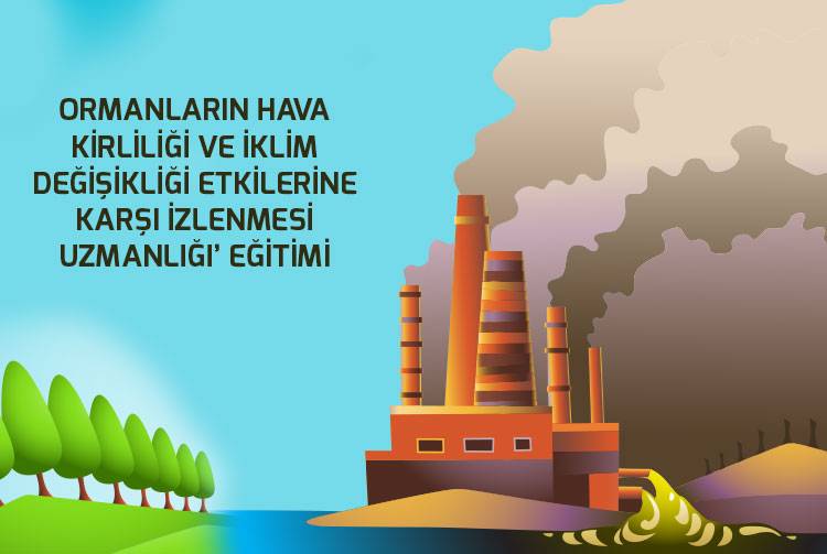 ORMANLARIN HAVA KİRLİLİĞİ VE İKLİM DEĞİŞİKLİĞİ ETKİLERİNE KARŞI İZLENMESİ UZMANLIĞI EĞİTİMİ