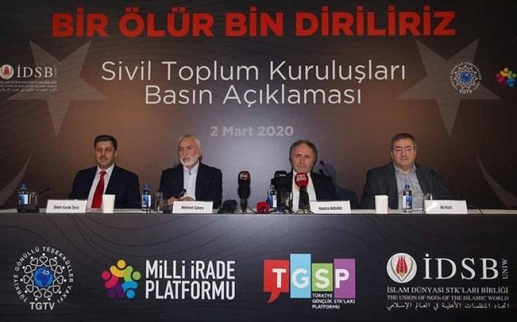 Bir Ölür Bin Diriliriz ! 'Ormancılık Sivil Toplum Platformu' Sivil Toplum Kuruluşları Basın Açıklamasına Destek Veriyor.