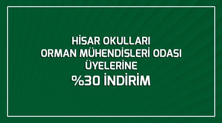 BİR MÜJDE DE HİSAR OKULLARINDAN!