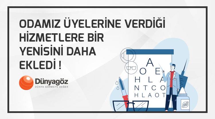 ODAMIZ ÜYELERİNE VERDİĞİ  HİZMETLERE BİR  YENİSİNİ DAHA  EKLEDİ !