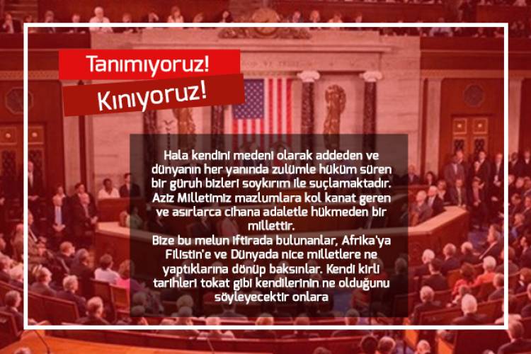TANIMIYORUZ! KINIYORUZ!