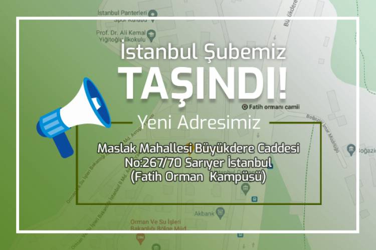İSTANBUL ŞUBEMİZ TAŞINDI! 