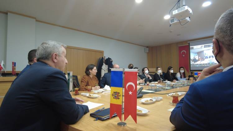 Moldova Heyeti ile Toplantı Yapıldı