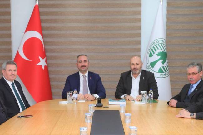 ADALET BAKANI ABDULHAMİT GÜL ODAMIZ GENEL MERKEZİ’NDE!