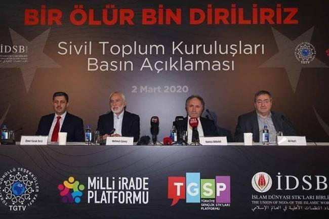 Bir Ölür Bin Diriliriz ! 'Ormancılık Sivil Toplum Platformu' Sivil Toplum Kuruluşları Basın Açıklamasına Destek Veriyor.