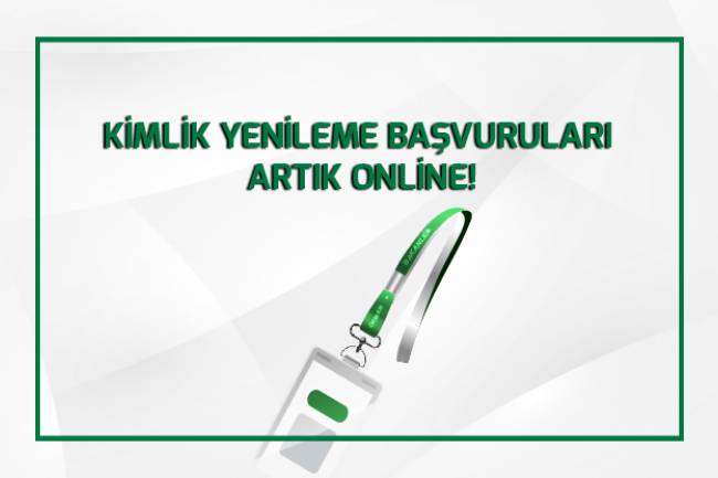 KİMLİK YENİLEME BAŞVURULARI ARTIK ONLİNE