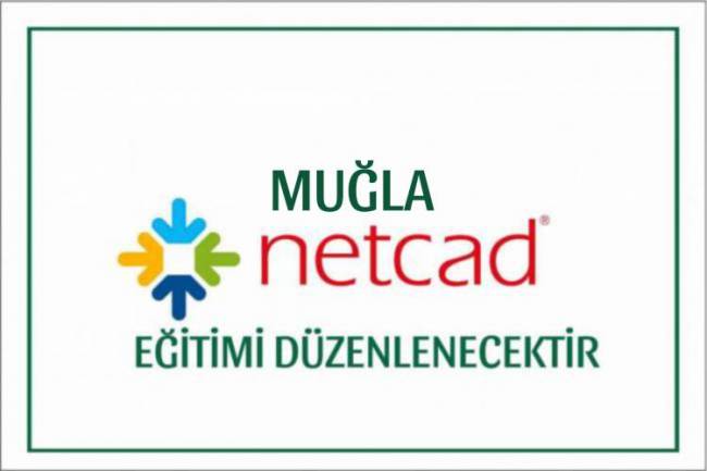 Muğla  NETCAD Temel Eğitimi 08-09 Aralık 2018